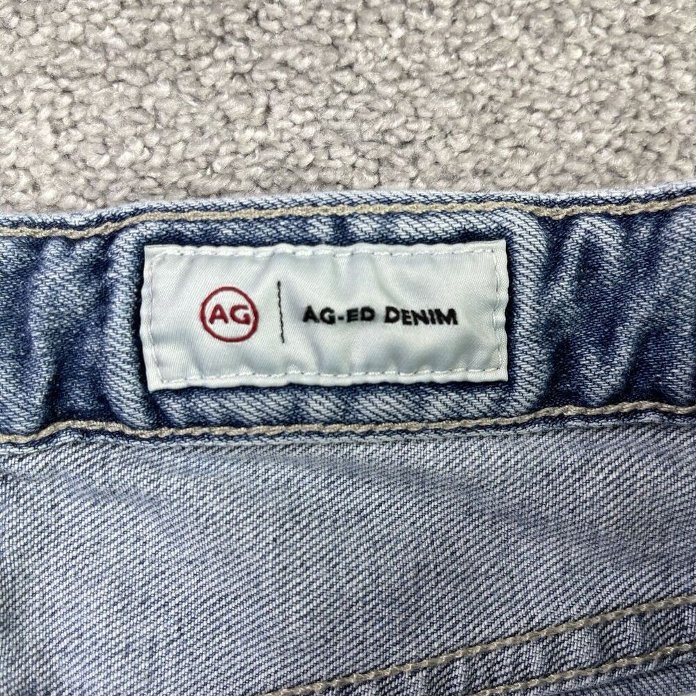 AG Adriano Goldschmied Jeans Womens 26 Blue Ex-Boyfriend Slim Slouchy Light Wash - Picture 7 of 15